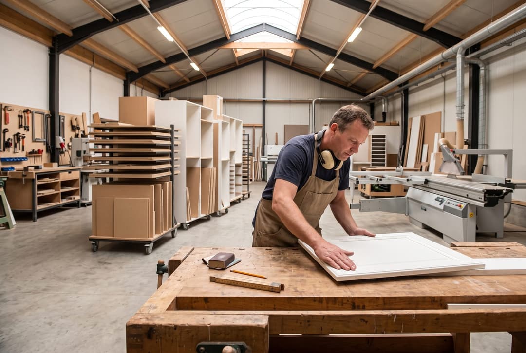inbouwkast productie werkplaats