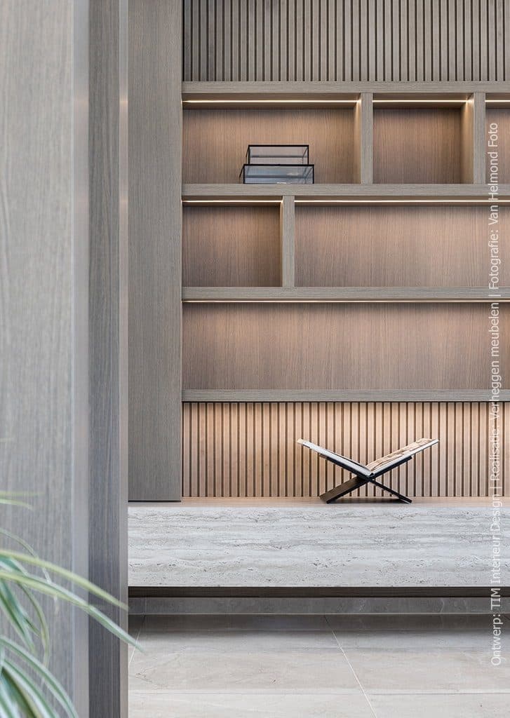 Wandmeubel met natuursteenlook